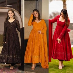 Lucknavi Designer Anarkali Suit